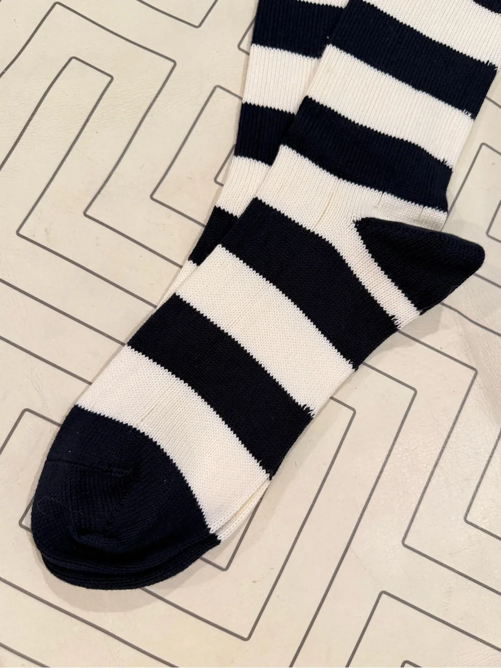 New Wimbledon Striped Socks